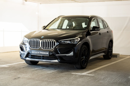 Продажа BMW X1 II (F48) Рестайлинг 16d sDrive 1.5 AMT (116 л.с.) 2021 Черный в Автодом