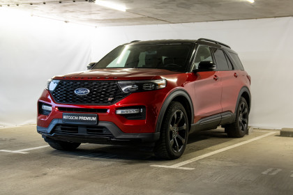 Продажа Ford Explorer VI 3.0 AT (400 л.с.) 2020 Красный в Автодом