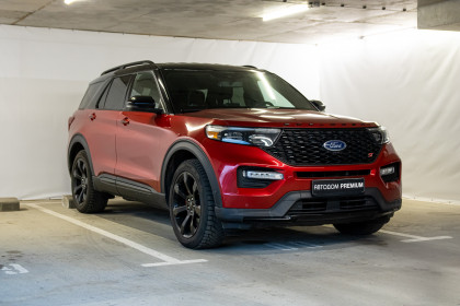 Продажа Ford Explorer VI 3.0 AT (400 л.с.) 2020 Красный в Автодом
