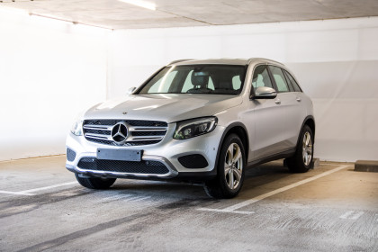 Продажа Mercedes-Benz GLC I (X253) 250 d 2.1 AT (204 л.с.) 2018 Серебристый в Автодом
