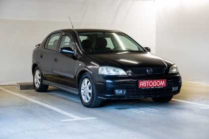 Продажа Opel Astra G 2.0 MT (101 л.с.) 2002 Черный в Автодом