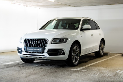 Продажа Audi Q5 I (8R) Рестайлинг 2.0 AT (225 л.с.) 2015 Белый в Автодом