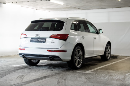 Продажа Audi Q5 I (8R) Рестайлинг 2.0 AT (225 л.с.) 2015 Белый в Автодом