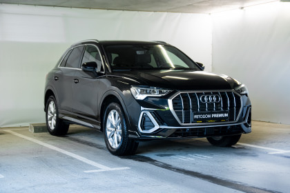Продажа Audi Q3 II (F3) 45 TFSI 2.0 AT (231 л.с.) 2024 Черный в Автодом