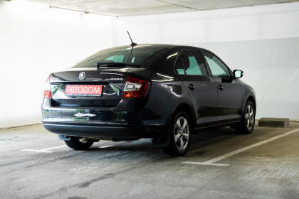 Продажа Skoda Rapid I Рестайлинг 1.6 MT (110 л.с.) 2018 Черный в Автодом