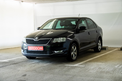 Продажа Skoda Rapid I Рестайлинг 1.6 MT (110 л.с.) 2018 Черный в Автодом