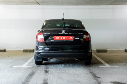Продажа Skoda Rapid I Рестайлинг 1.6 MT (110 л.с.) 2018 Черный в Автодом