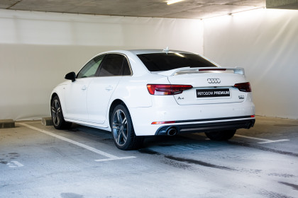 Продажа Audi A4 V (B9) 2.0 AMT (249 л.с.) 2016 Белый в Автодом