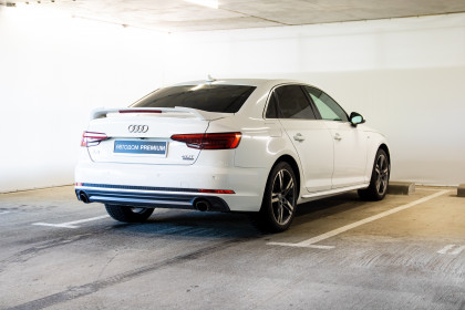 Продажа Audi A4 V (B9) 2.0 AMT (249 л.с.) 2016 Белый в Автодом