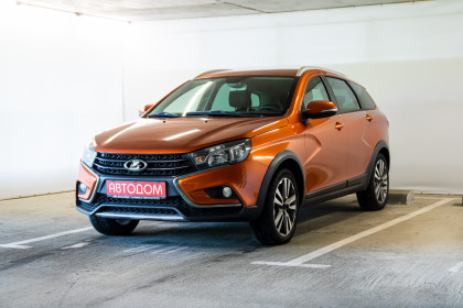 Продажа Lada (ВАЗ) Vesta I SW Cross 1.8 AMT (122 л.с.) 2018 Оранжевый в Автодом