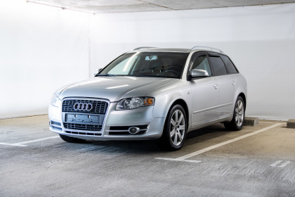 Продажа Audi A4 III (B7) 2.0 CVT (170 л.с.) 2006 Серебристый в Автодом