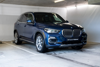 Продажа BMW X5 IV (G05/G18) 40i 3.0 AT (340 л.с.) 2019 Синий в Автодом