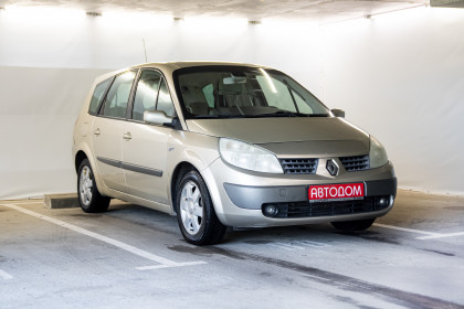 Продажа Renault Scenic II Рестайлинг Grand 1.9 MT (130 л.с.) 2006 Серый в Автодом