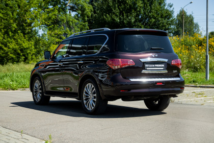 Продажа Infiniti QX80 I Рестайлинг 5.6 AT (405 л.с.) 2016 Бордовый в Автодом