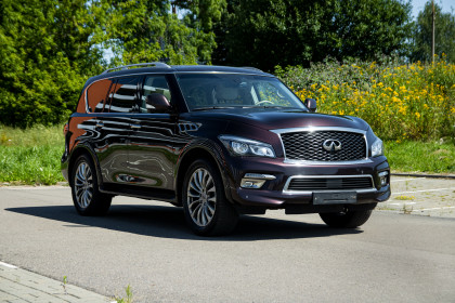 Продажа Infiniti QX80 I Рестайлинг 5.6 AT (405 л.с.) 2016 Бордовый в Автодом