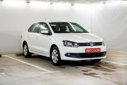 Продажа Volkswagen Polo V 1.6 AT (105 л.с.) 2013 Белый в Автодом