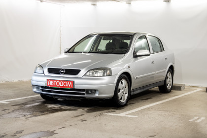 Продажа Opel Astra G 2.2 MT (125 л.с.) 2003 Серебристый в Автодом