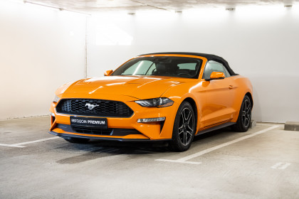 Продажа Ford Mustang VI Рестайлинг 2.3 AT (330 л.с.) 2020 Оранжевый в Автодом