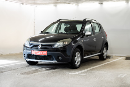 Продажа Renault Sandero I 1.6 MT (84 л.с.) 2012 Черный в Автодом