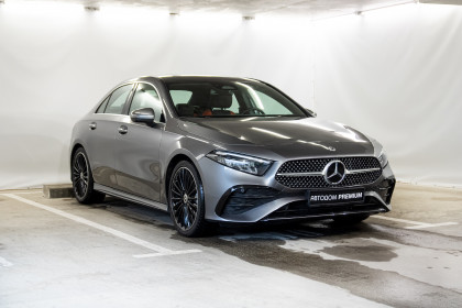 Продажа Mercedes-Benz A-Класс IV (W177) Рестайлинг 200 1.3 AMT (163 л.с.) 2024 Серый в Автодом