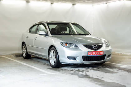 Продажа Mazda 3 I (BK) Рестайлинг 2.0 MT (150 л.с.) 2007 Серебристый в Автодом