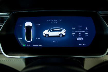Продажа Tesla Model X I 90D 0.0 AT (525 л.с.) 2017 Белый в Автодом