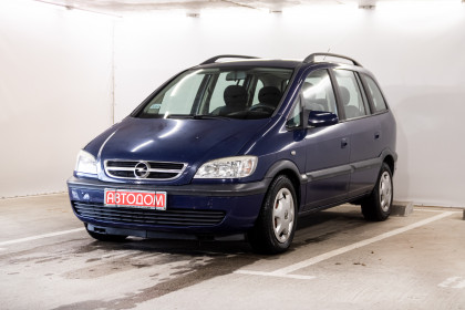 Продажа Opel Zafira A Рестайлинг 1.6 MT (101 л.с.) 2003 Синий в Автодом