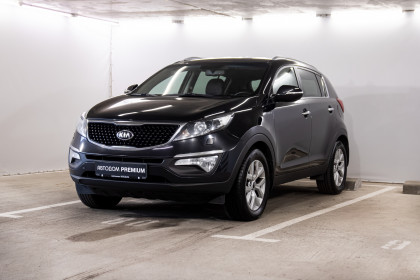 Продажа Kia Sportage III Рестайлинг 2.0 AT (150 л.с.) 2014 Черный в Автодом