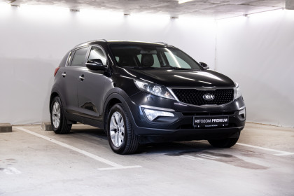 Продажа Kia Sportage III Рестайлинг 2.0 AT (150 л.с.) 2014 Черный в Автодом