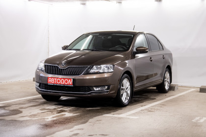 Продажа Skoda Rapid I Рестайлинг 1.4 AMT (125 л.с.) 2018 Коричневый в Автодом