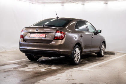 Продажа Skoda Rapid I Рестайлинг 1.4 AMT (125 л.с.) 2018 Коричневый в Автодом