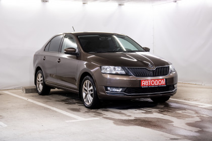 Продажа Skoda Rapid I Рестайлинг 1.4 AMT (125 л.с.) 2018 Коричневый в Автодом