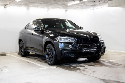 Продажа BMW X6 II (F16) 40d 3.0 AT (313 л.с.) 2016 Черный в Автодом