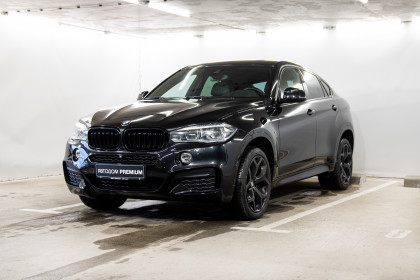 Продажа BMW X6 II (F16) 40d 3.0 AT (313 л.с.) 2016 Черный в Автодом