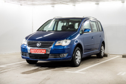 Продажа Volkswagen Touran I Рестайлинг 1.6 MT (102 л.с.) 2008 Синий в Автодом
