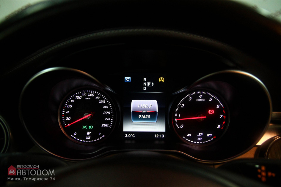 Продажа Mercedes-Benz C-Класс IV (W205) 180 1.6 AT (156 л.с.) 2015 Черный в Автодом