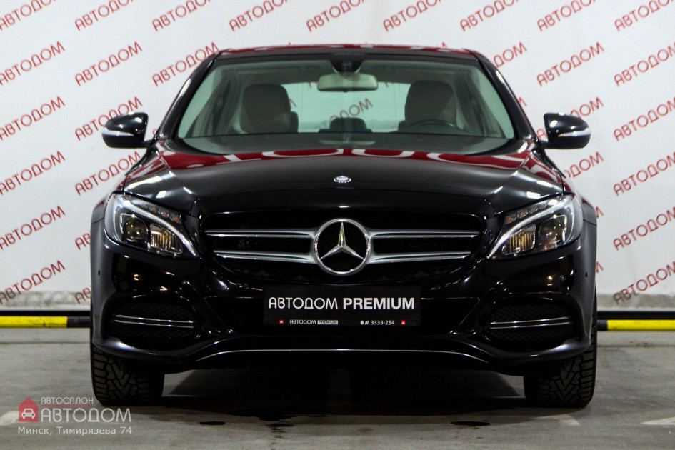 Продажа Mercedes-Benz C-Класс IV (W205) 180 1.6 AT (156 л.с.) 2015 Черный в Автодом